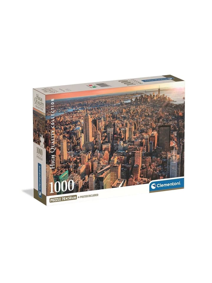 Städte City New York 1000-teiliges Puzzle Clementoni