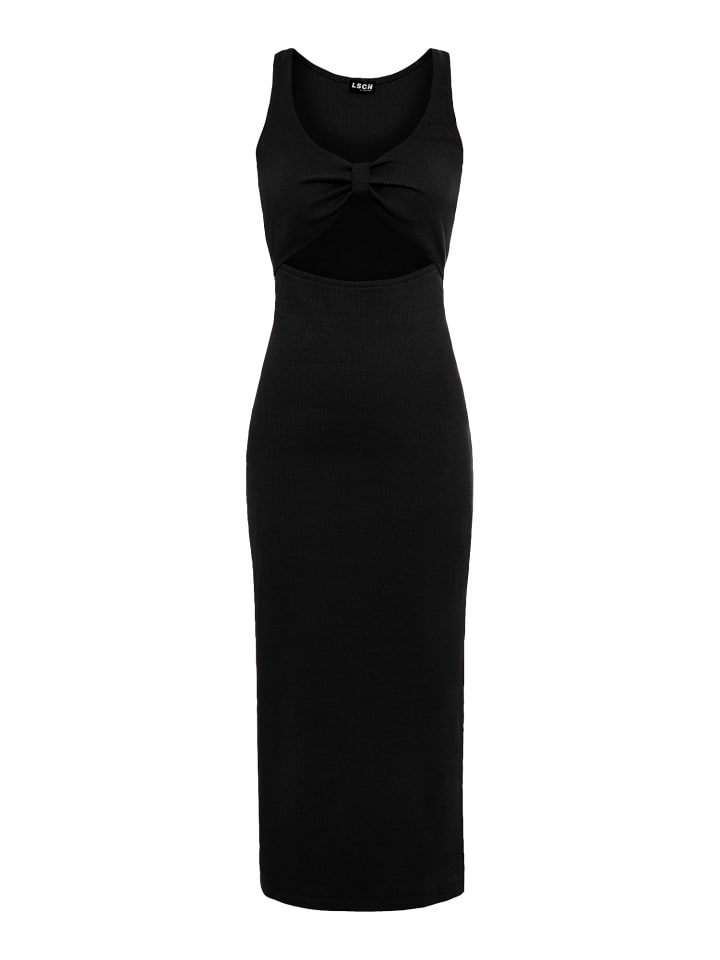 Midikleid in schwarz