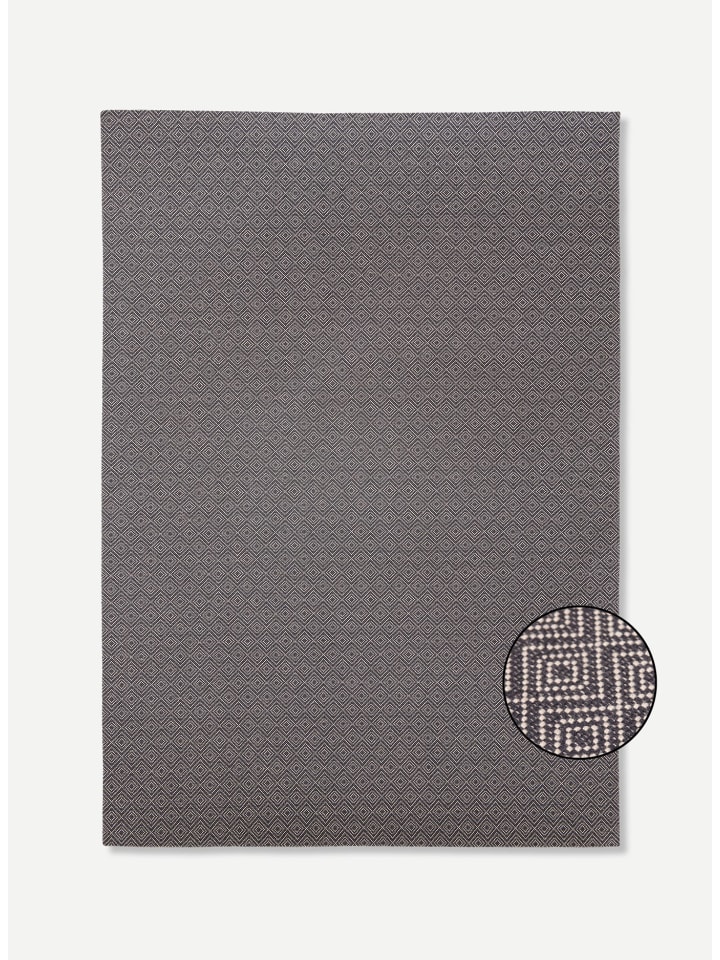 Teppich 108606 in Schwarz