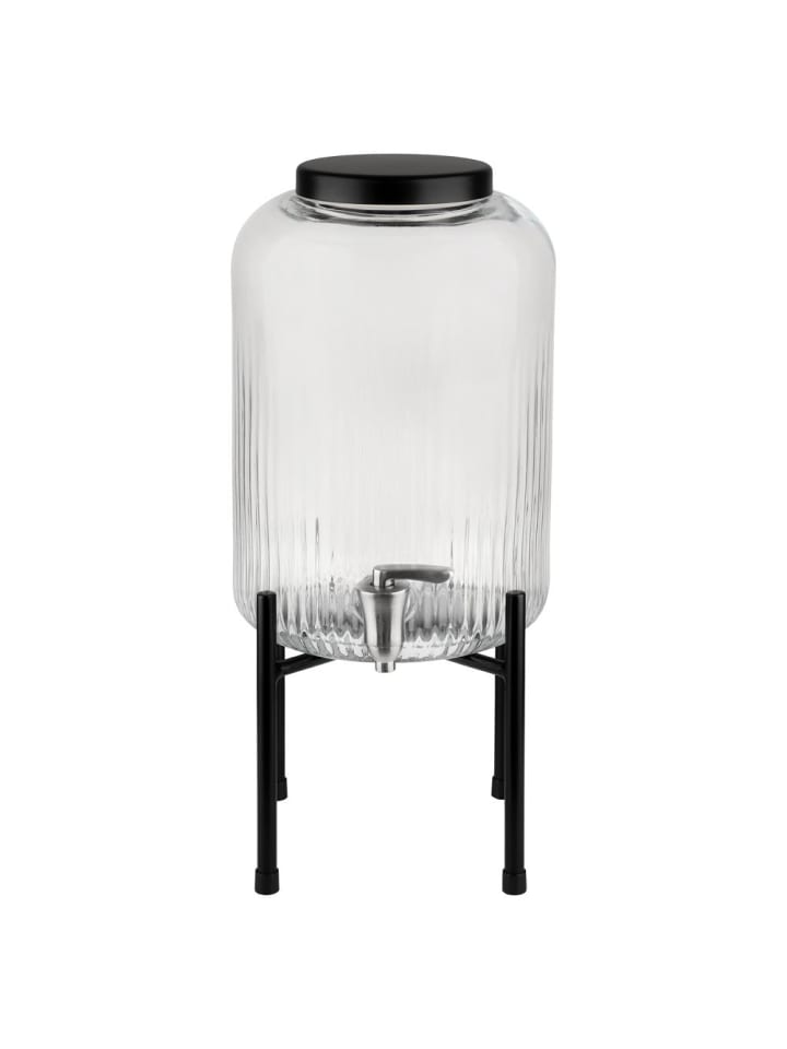 Getränkespender INDUSTRIAL in Transparent - Ø 20 cm, H, 45 cm
