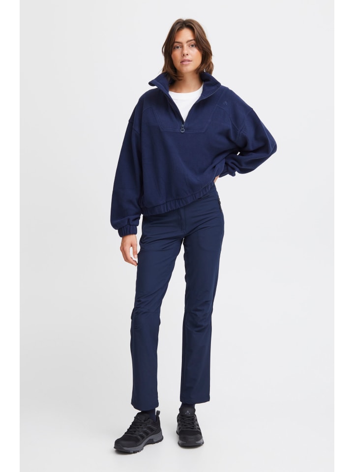 Fleecejacke NBConza W in Blau
