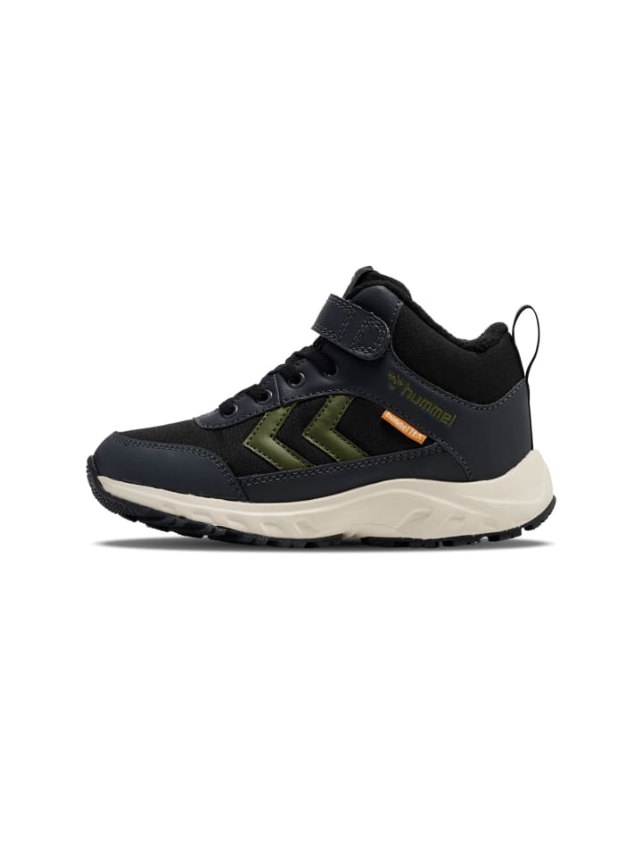 Klettverschluss Outdoor Boots Root Tex Draußen Kinder in EBONY