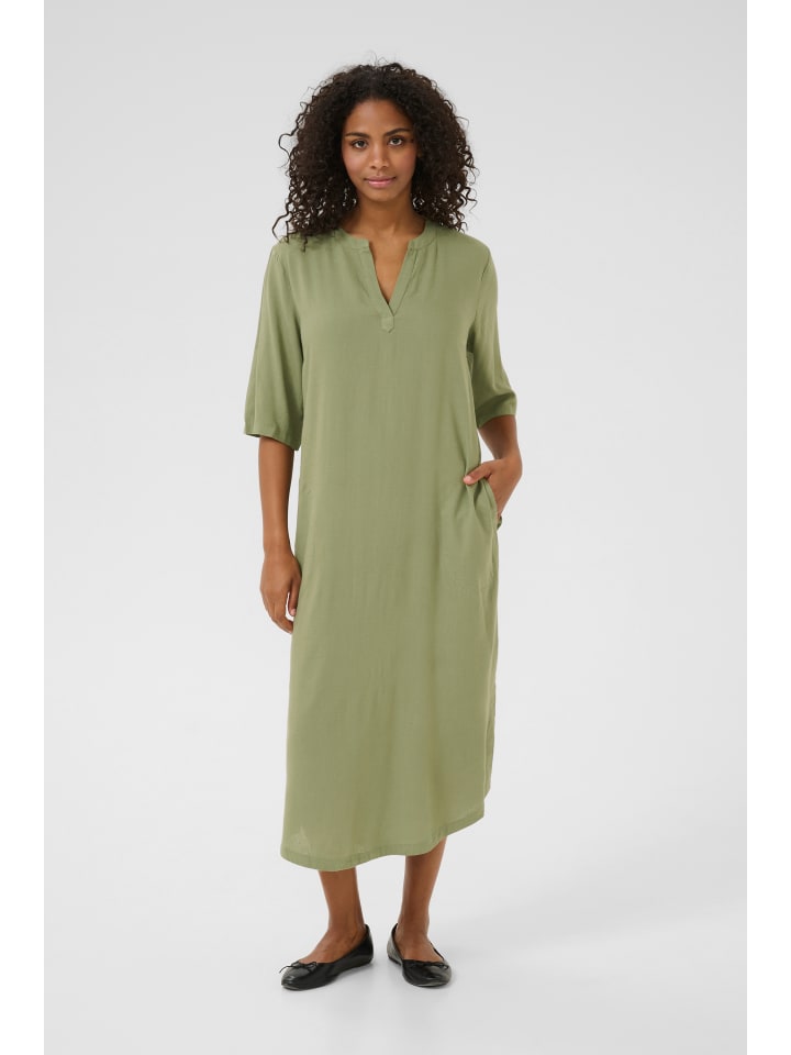 Kleid KAmilia Relaxed fit in Oil Green