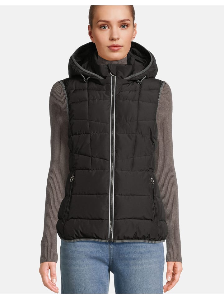 Weste Nina in Schwarz