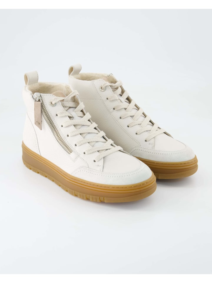 Klassische Stiefeletten in Beige