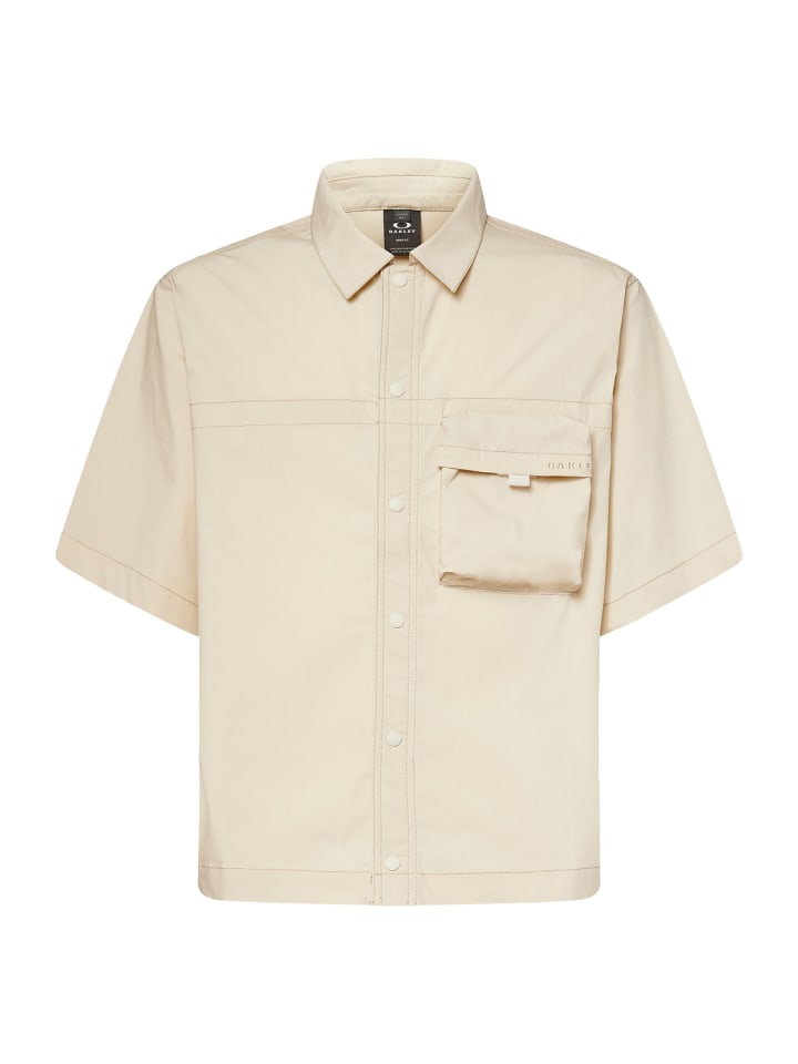 Kurzarmhemd Reserve Momento in beige