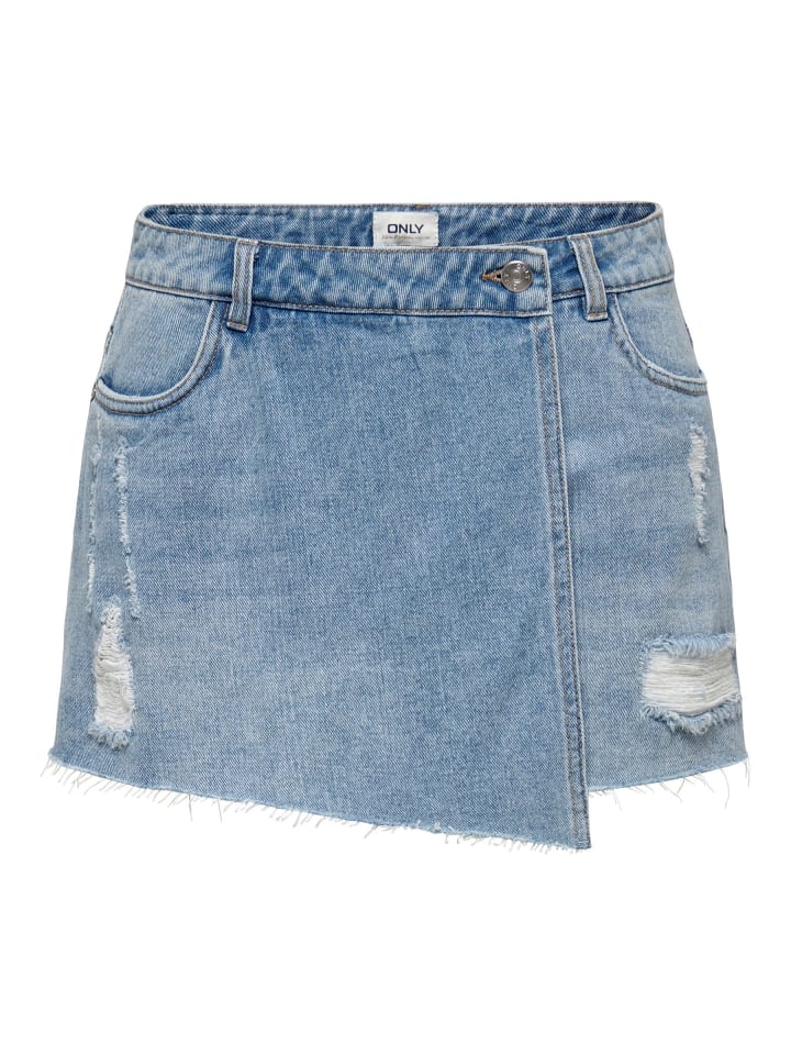 Jeansrock in Light Blue Denim
