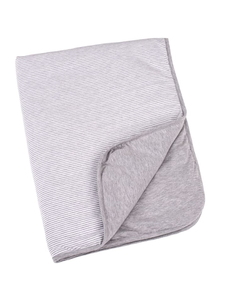 Babydecke dream „Classic gestreift" in Grau