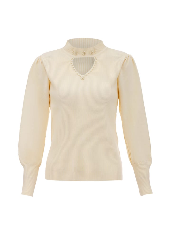 Damen Strickpullover in Beige