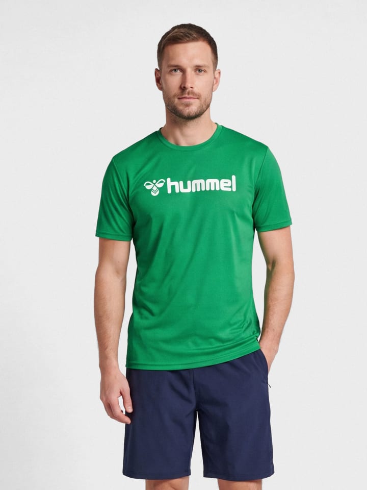 T-Shirt Hmllogo Erwachsene in JELLY BEAN