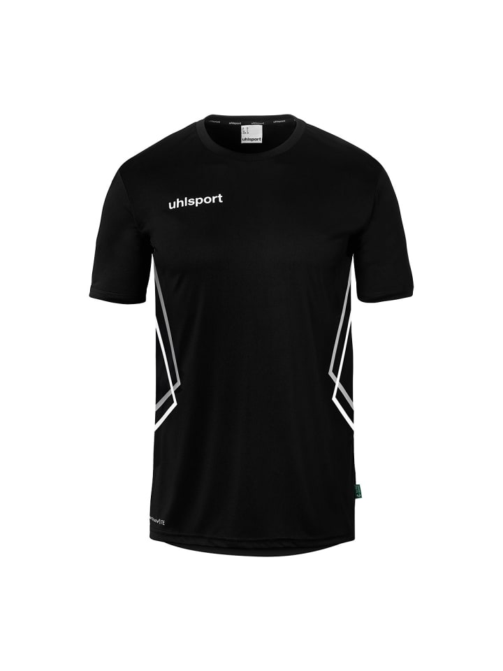 Trainings-T-Shirt Equipe 29 Kids in schwarz/weiß/steingrau