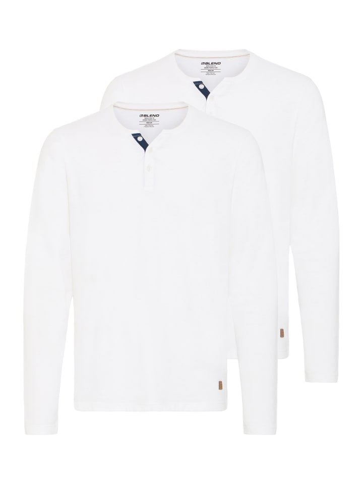 Langarmshirt BHHollie in Weiß