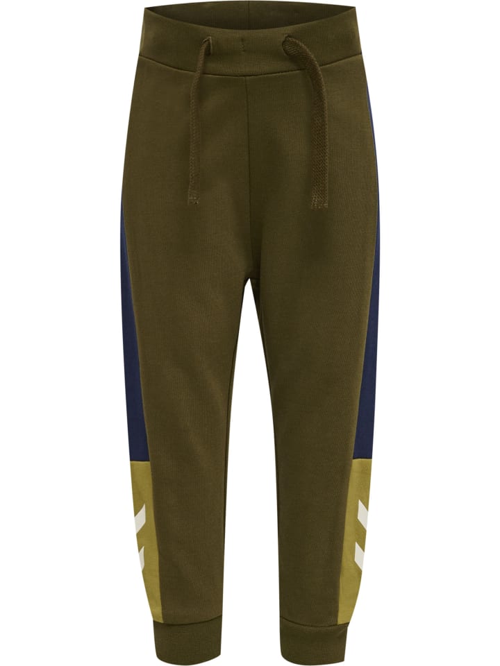 Verstellbare Taille Hose Hmlcommon E-Sport Jungen in DARK OLIVE