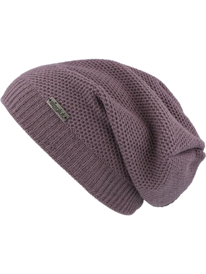 Strickmütze in rosa