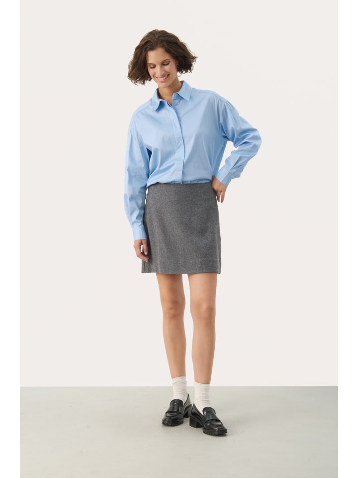 Rock JulissaPW Feminine Form in Gray Flannel Melange