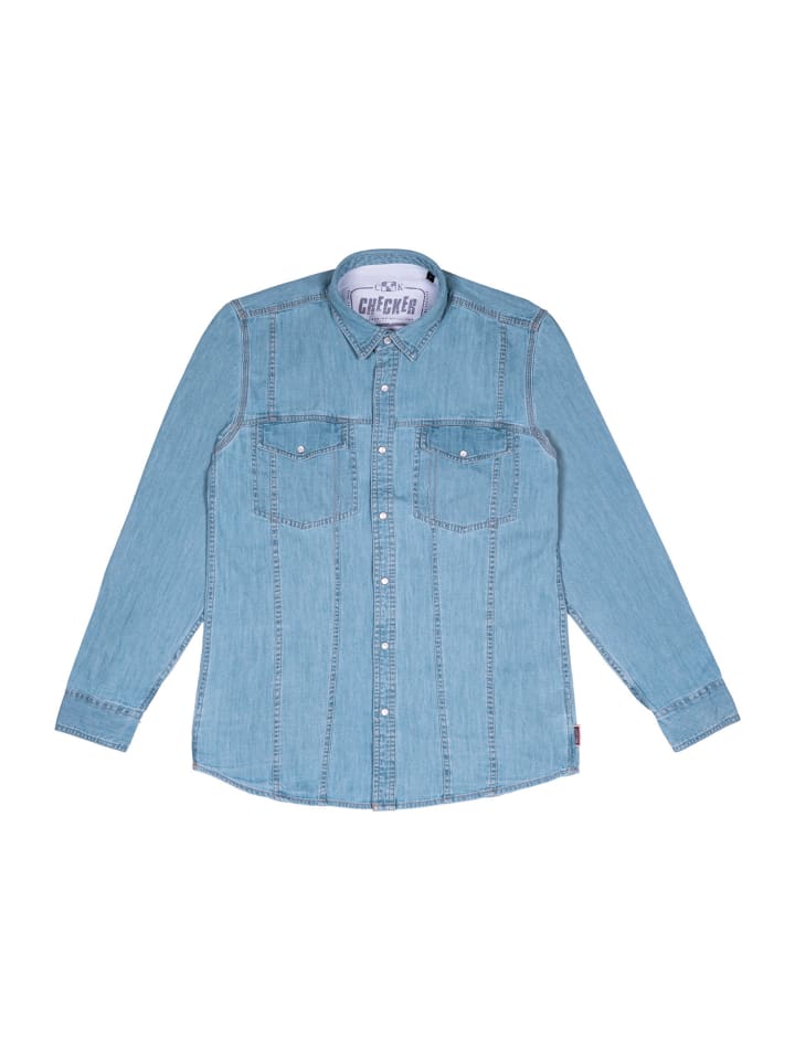 Hemd Dynasty Denim in light blue