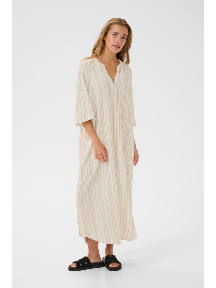 Kleid KAmilia Relaxed fit in Chalk / Chinchilla Stripe