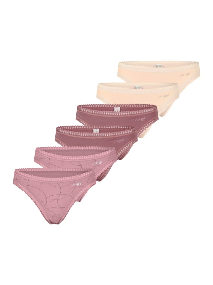 String GO Crush in Beige / rosa