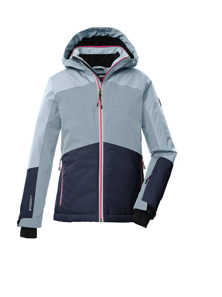 Kinder Skijacke in blau