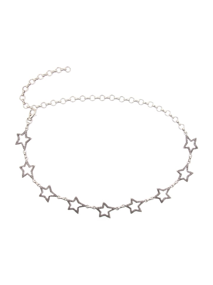 Kettengürtel " Star " in altsilber