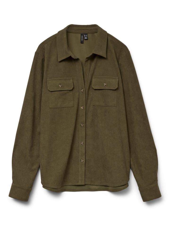 Hemd in Olive Night