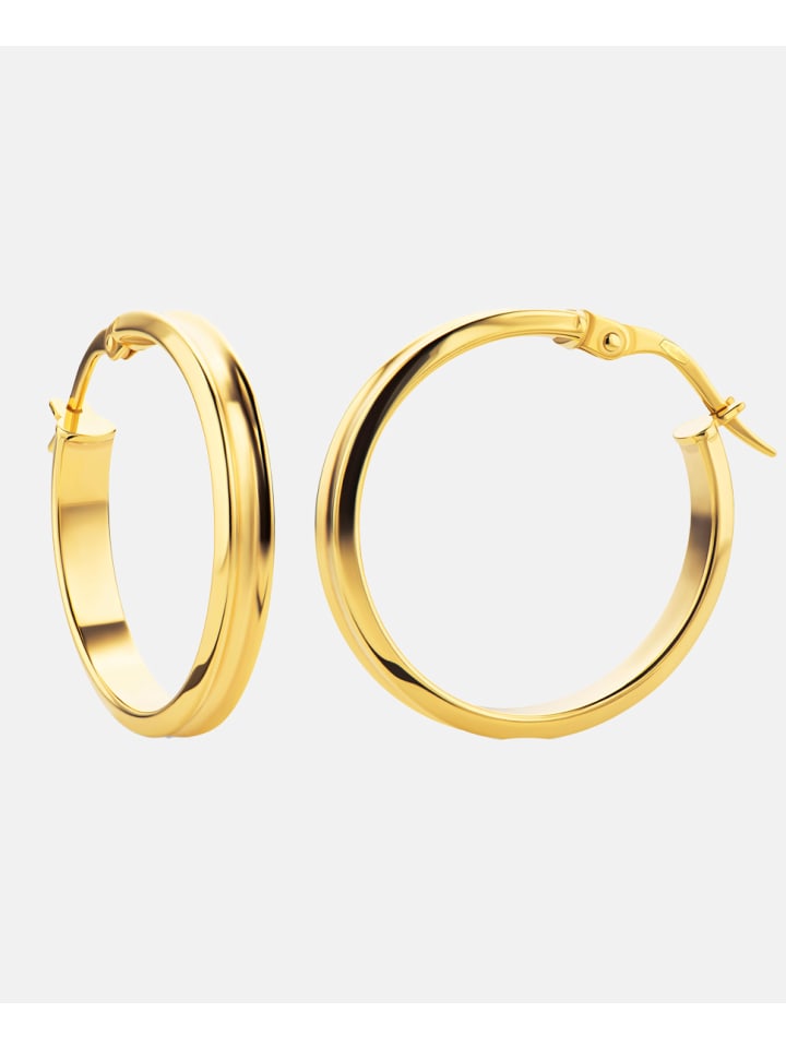 Creolen aus 375 Gelbgold