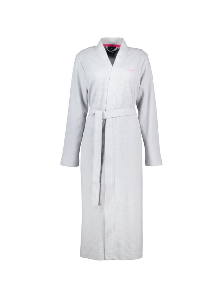 JOOP! Bademäntel Damen Kimono Pique 1661 silber - 72 in silber - 72