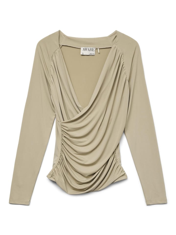 Bluse in Moss Gray