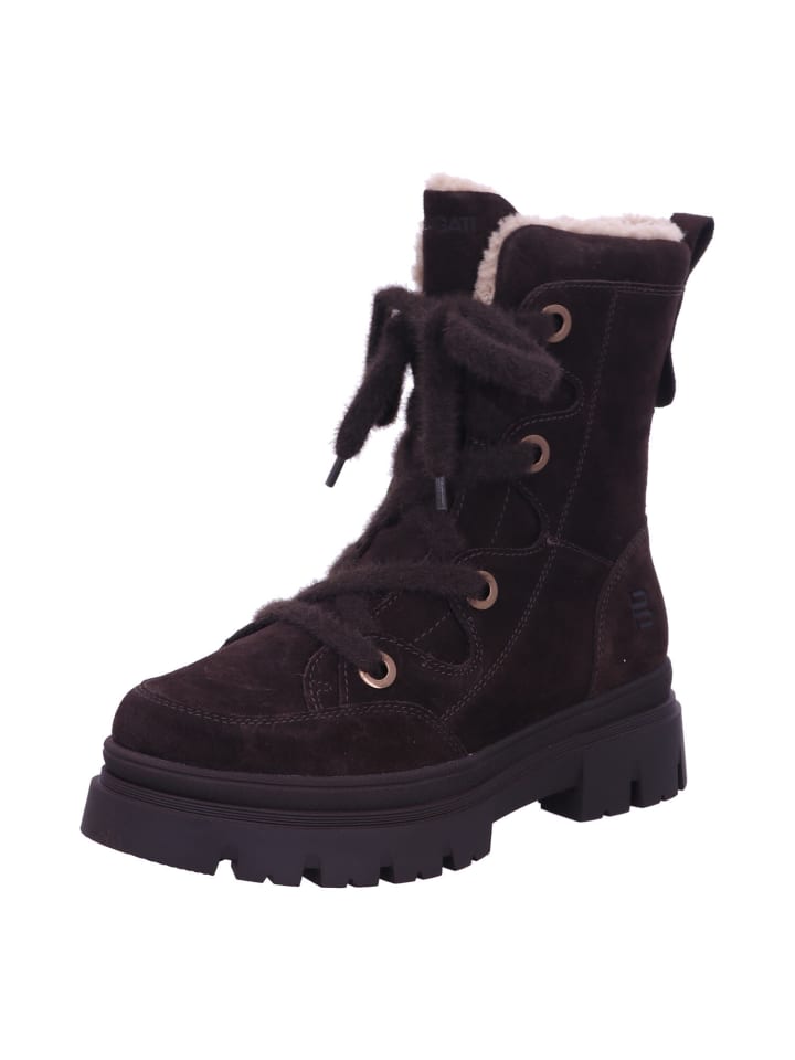Damen Winterschuhe warm in Braun