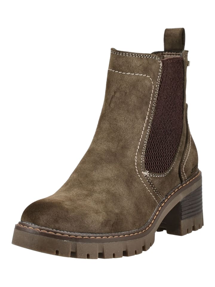 Stiefelette Braun