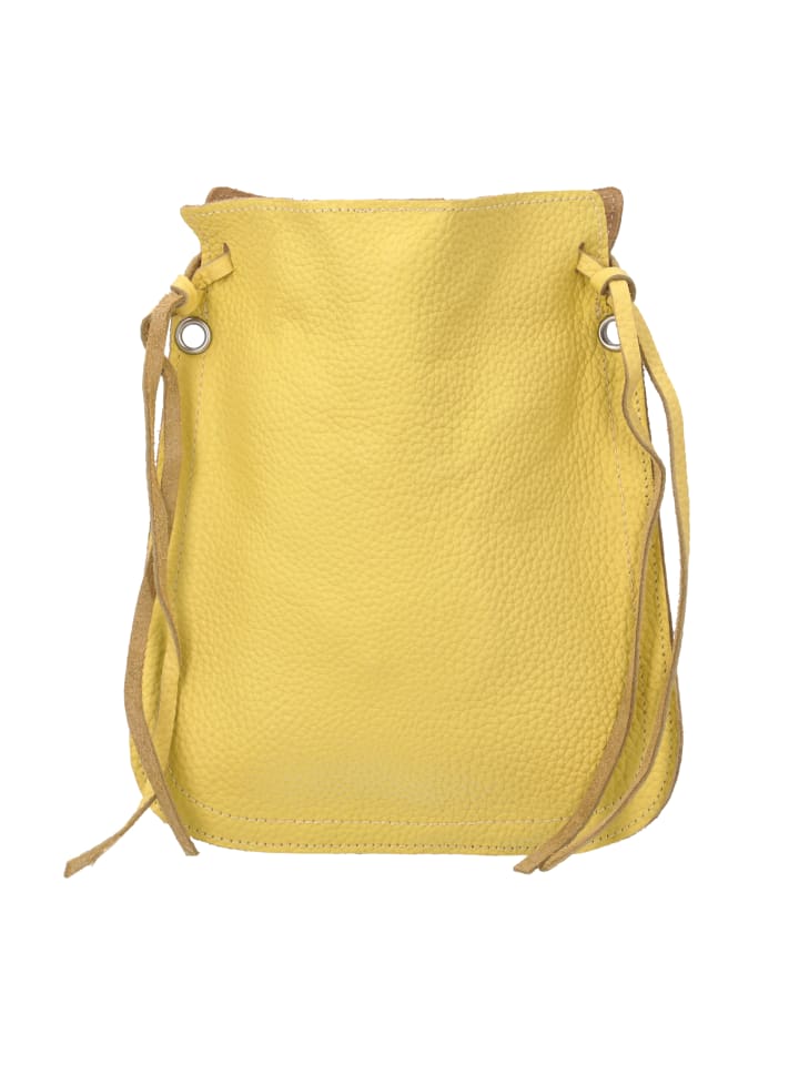 Women Satchel in Yellow