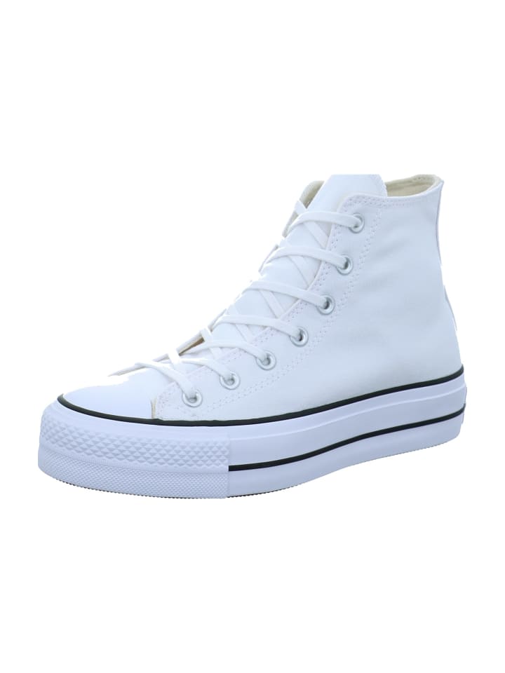 Sneaker High in Weiß