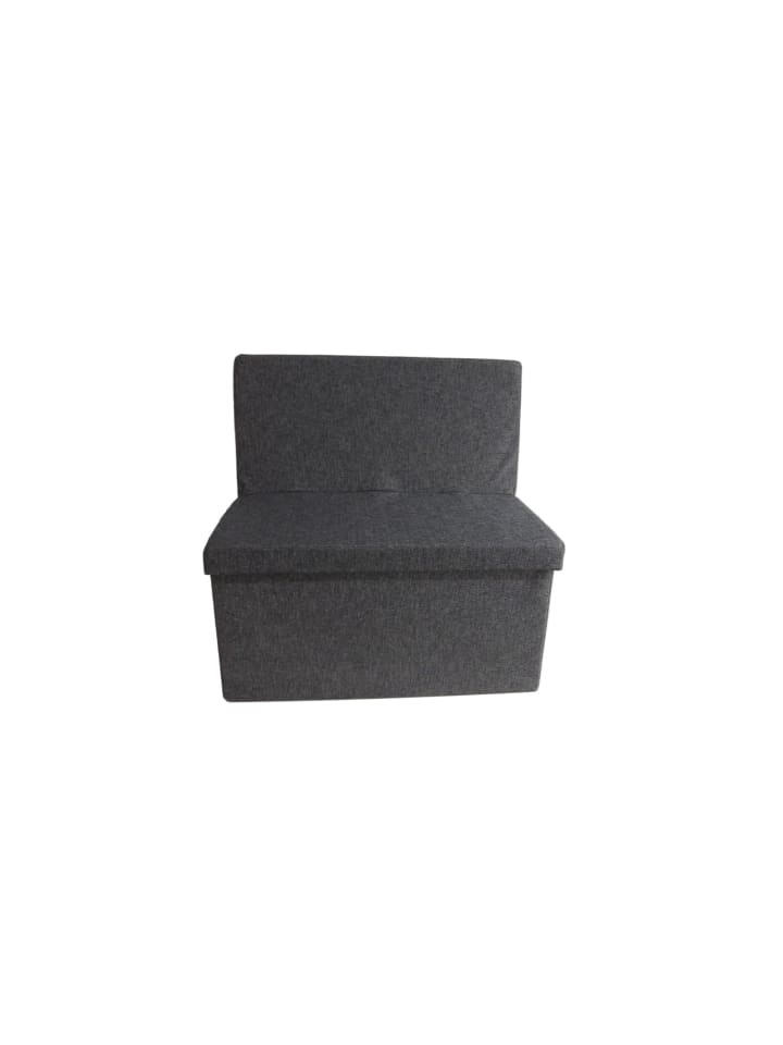 Faltbarer Sitzhocker in Braun - (B)76 x (H)73 x(T)38 cm