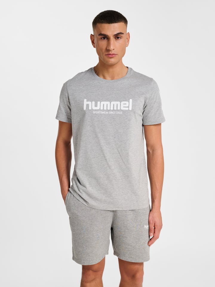 T-Shirt Hmllegacy Herren in GREY MELANGE