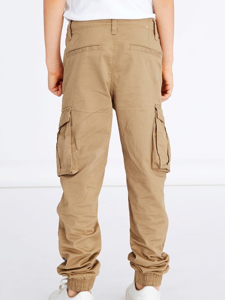 name it Cargo | limango Jungen günstig NKMRYAN Jogger kaufen Hose in für Hellbraun Freizeithose Chino