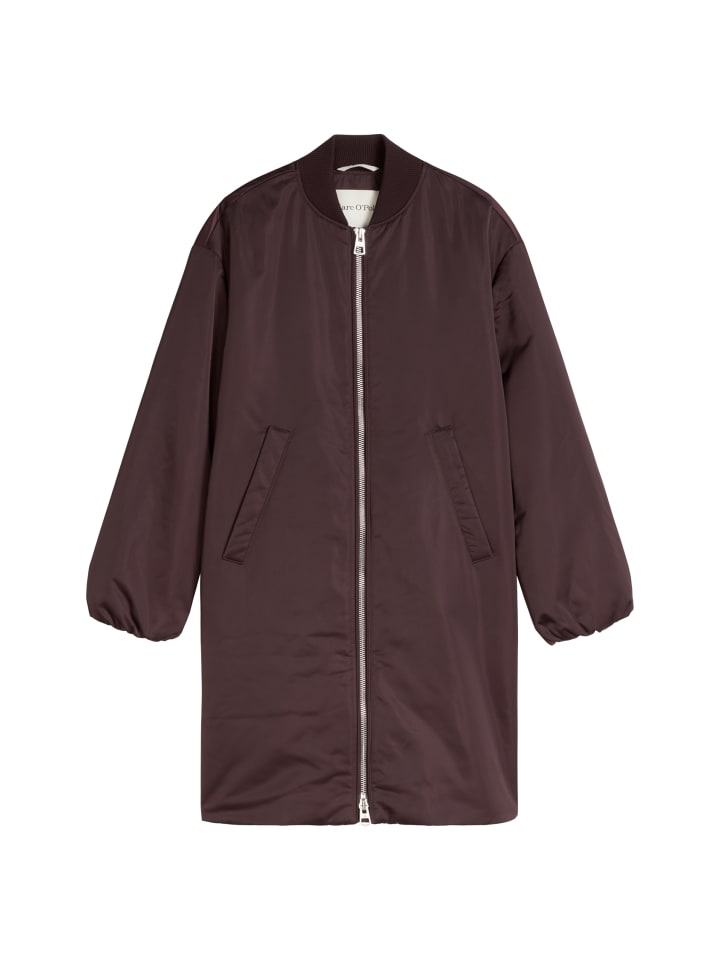 Blousonmantel im Aviator-Stil regular in Black Cherry