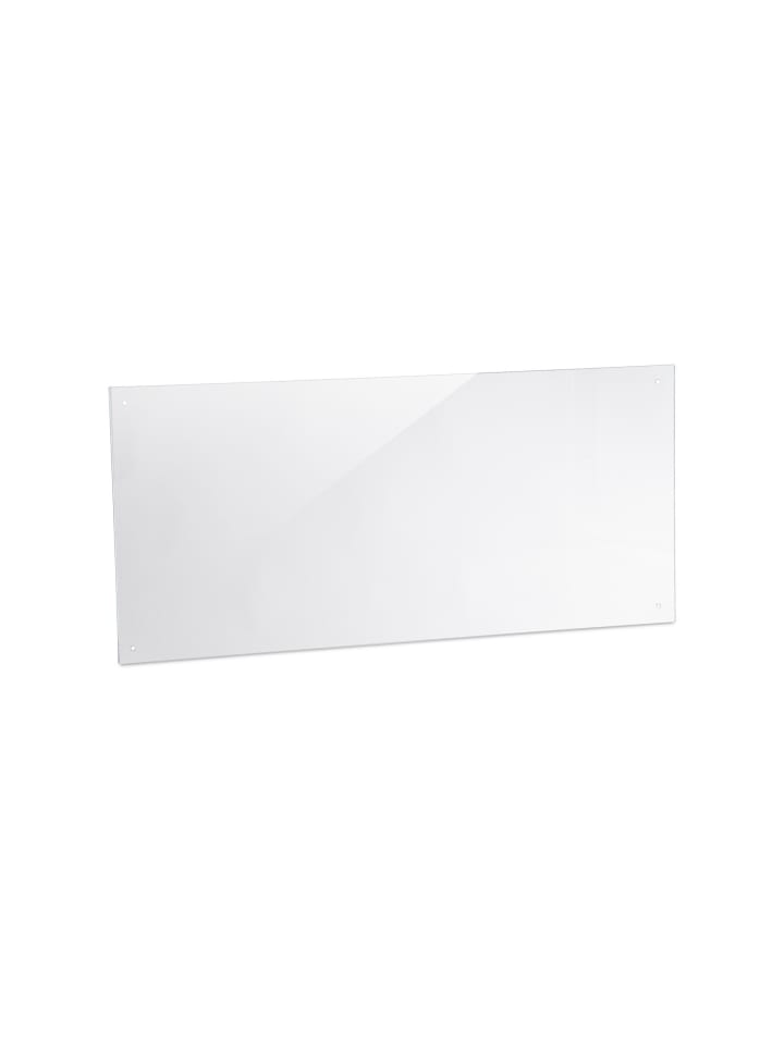 Spritzschutz in Transparent - (B)100 x (H)50 cm