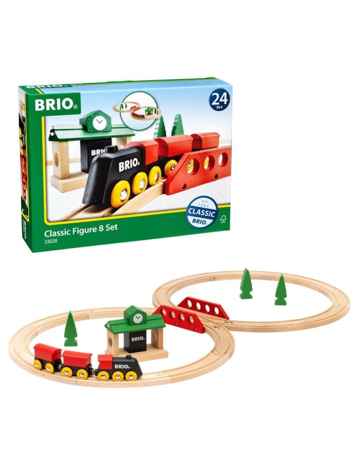 Brio Aktionsspiel Bahn Acht Set in bunt