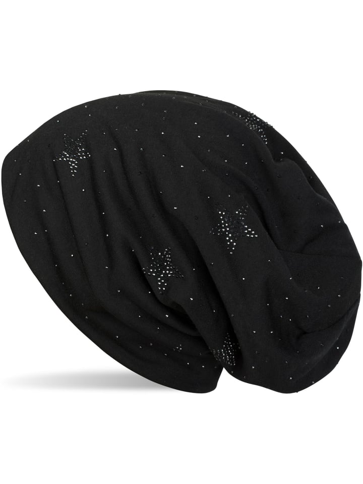 Beanie Mütze in Schwarz