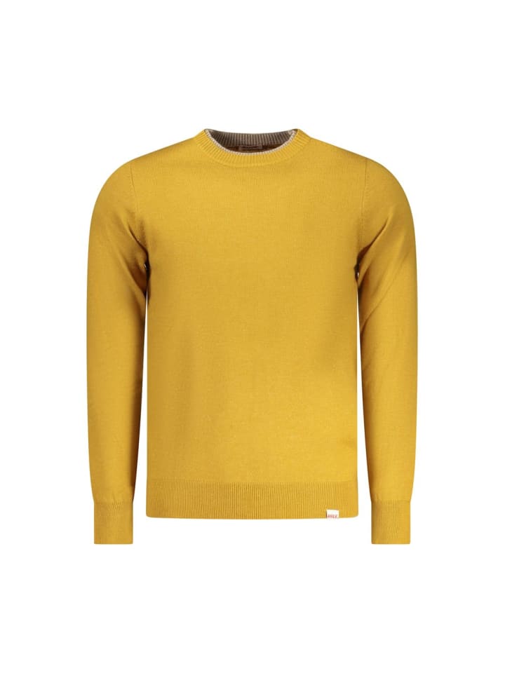 Gold Polyester Herren Pullover