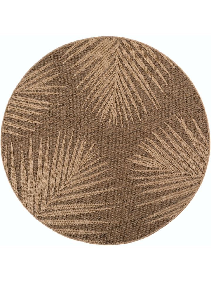 Indoor Outdoor Teppich Timber 1403 in Braun