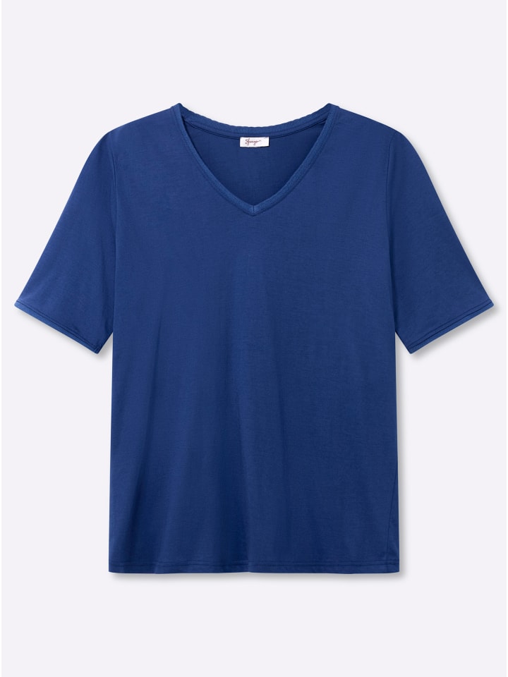 Shirt in royalblau