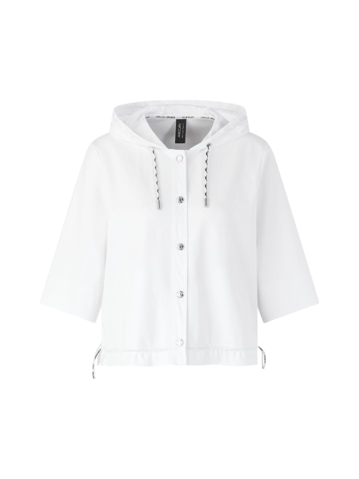Kurze Jacke in Weiß