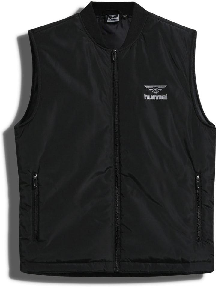 Weste "Hmlhive Colin Padded Vest" in Schwarz