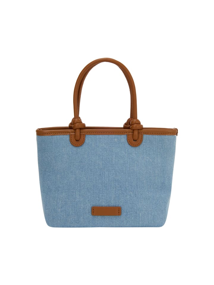Women Tote Bag in Denim Blue