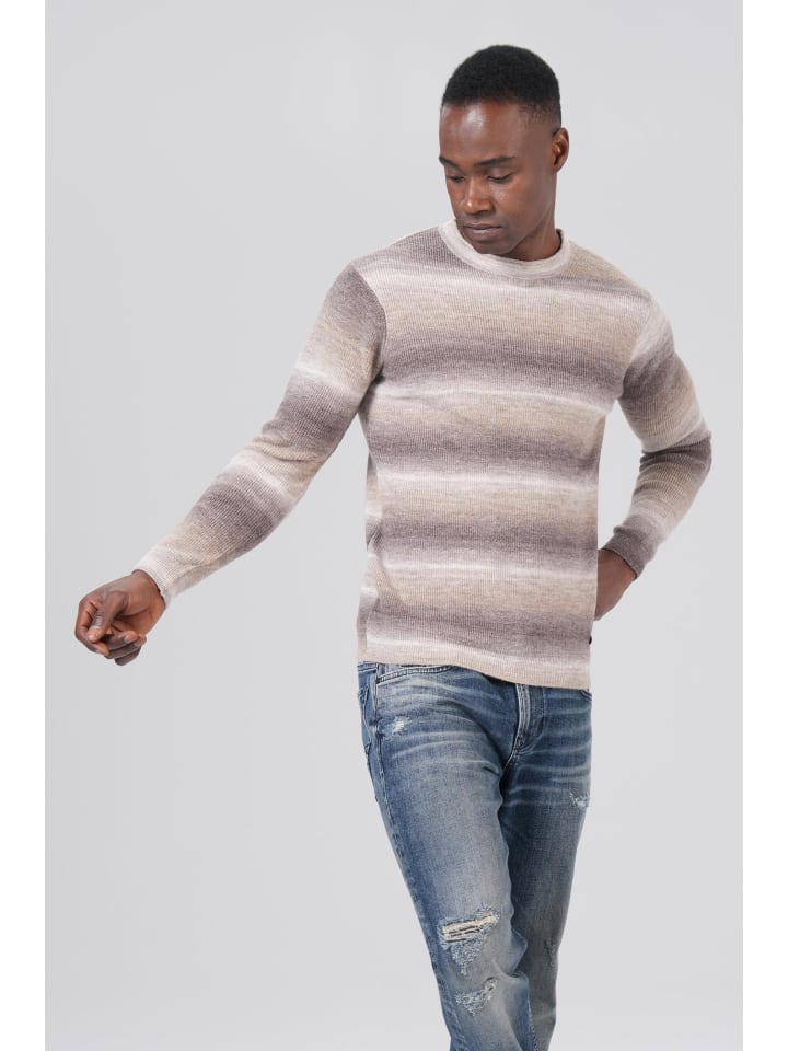 Tom Pullover Beige Block