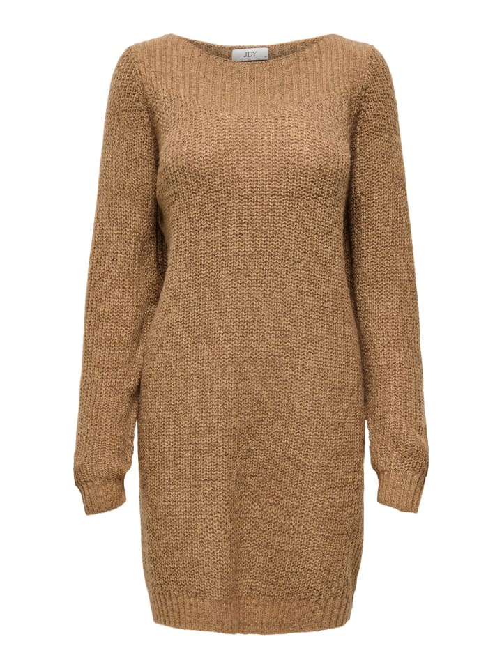 Strickkleid in Toasted Coconut