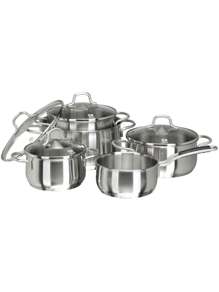 Royal Kochtopfset Kochtopf Topf in Silber