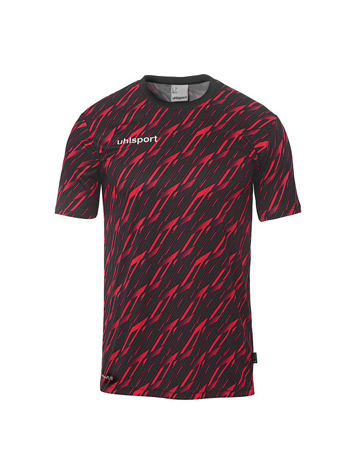 Trainings-T-Shirt Progressive 28 Kids in schwarz/rot