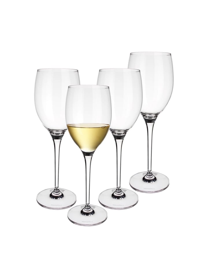 4er Set Weißweingläser Maxima in Transparent 365 ml